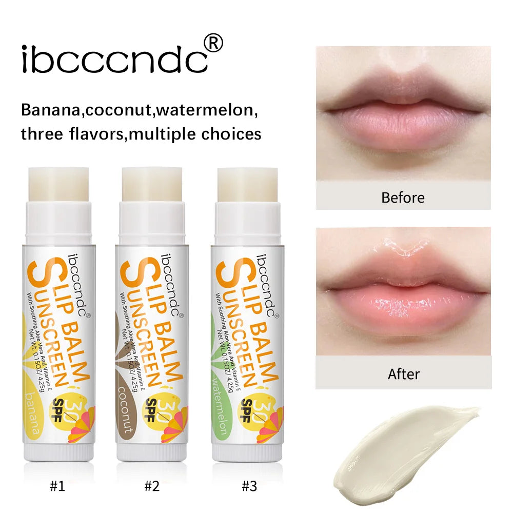 SPF 30 Sunscreen Moisturizing Lip Balm for Daily Protection