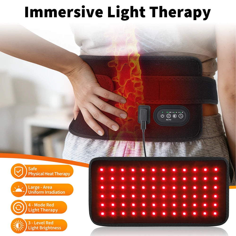 Red and Infrared Light Therapy Wrap for Pain Relief