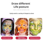 Water-Based Professional Face and Body Paint for Costumes