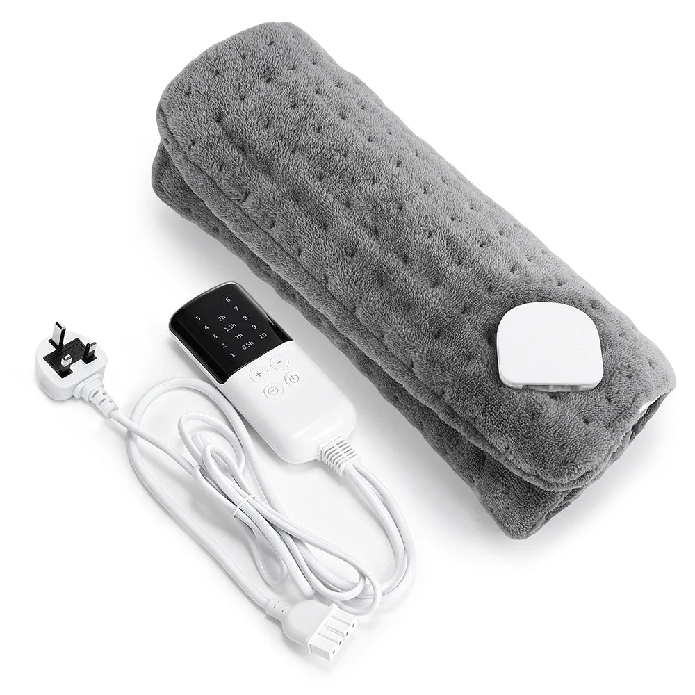 Electric Flannel Heating Pad for Pain Relief and Muscle Relaxation - 22