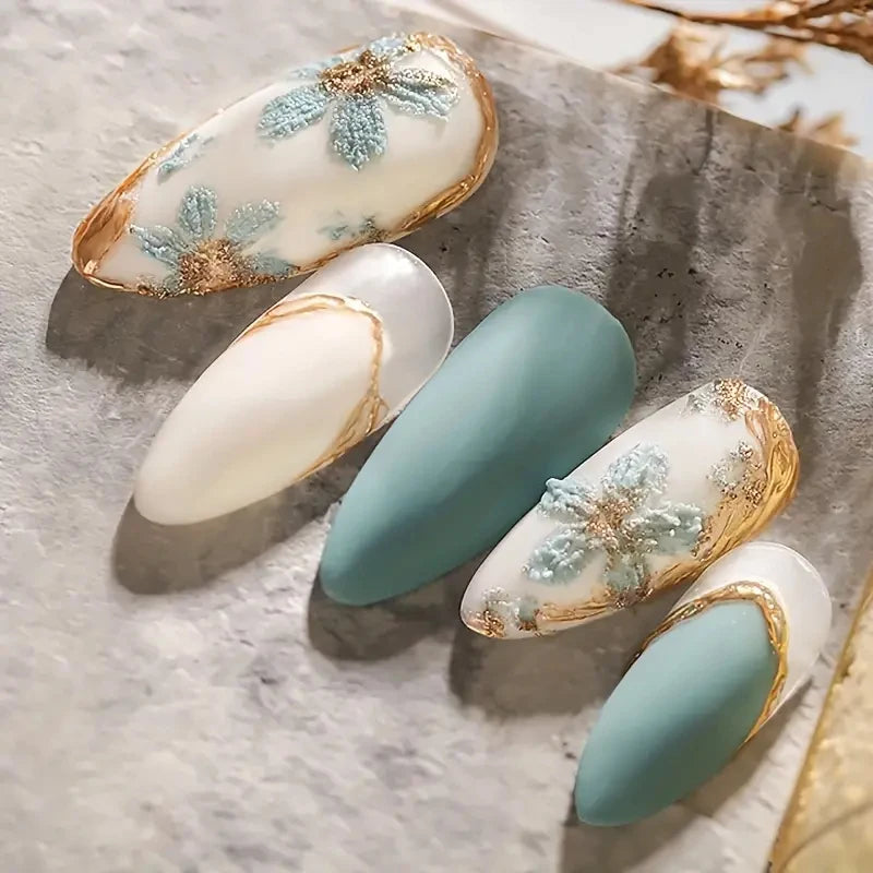 3D Plaster Effect Sand Texture Nail Art Gel