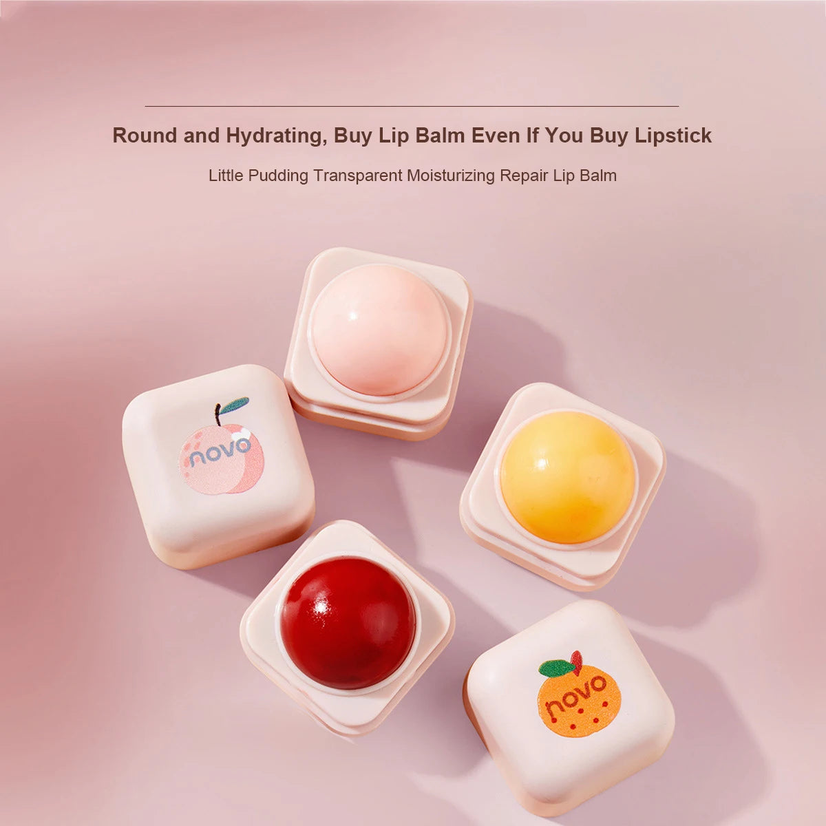 Color-Changing Pudding Moisturizing Lip Balm
