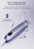 Electric Cordless Nail Drill and Manicure Kit