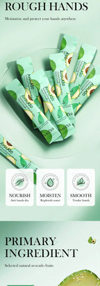 Moisturizing Avocado and Peach Hand Cream Set