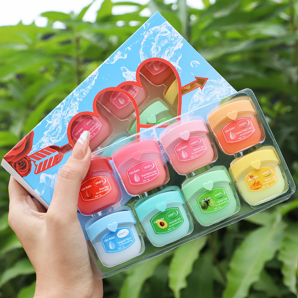 16-Piece Fruity Moisturizing Lip Balm Set