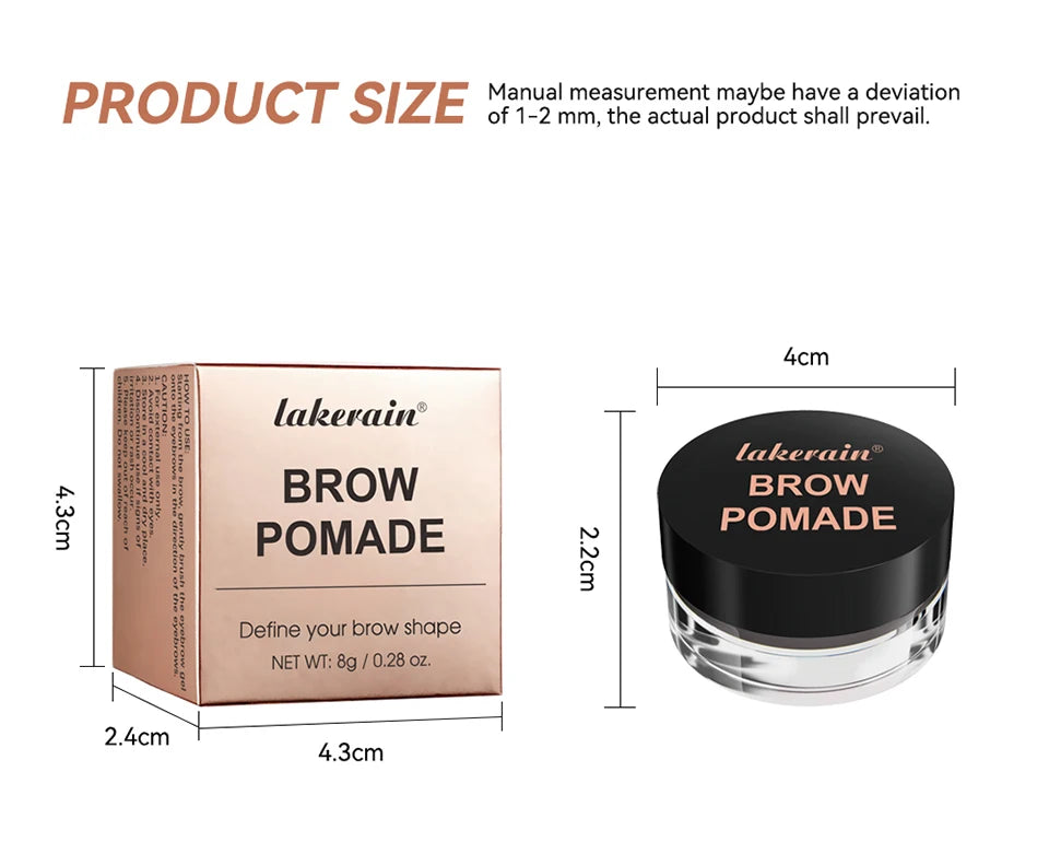 Waterproof Long-Lasting Brow Pomade Gel