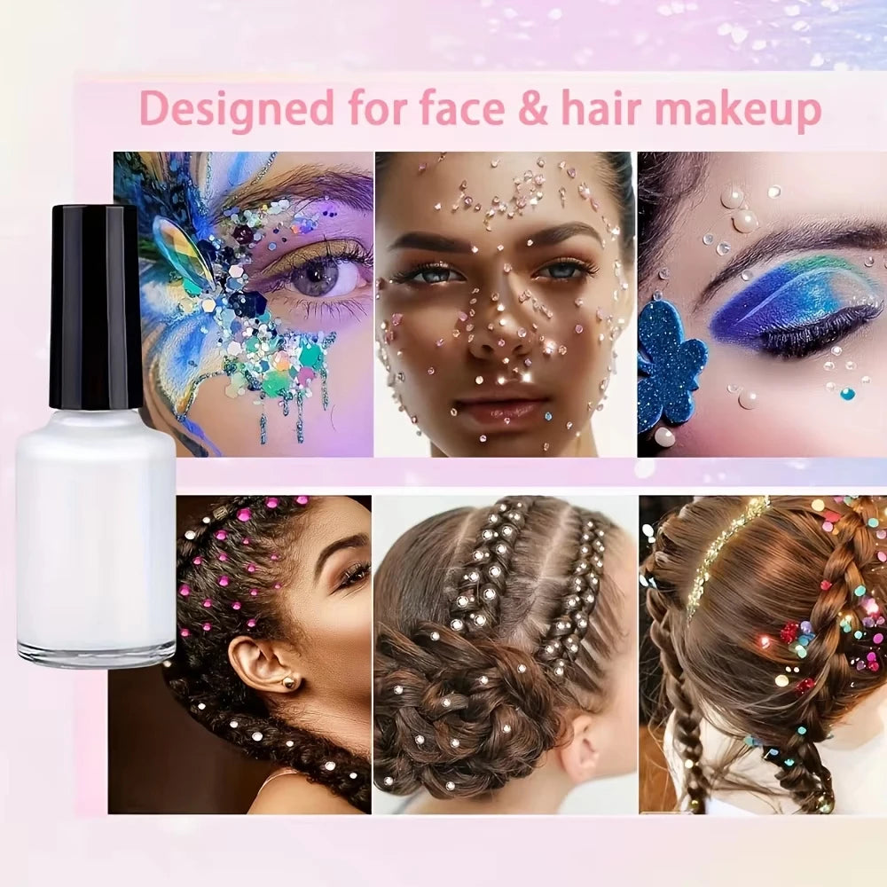 DIY Glitter Temporary Tattoo and Body Art Kit