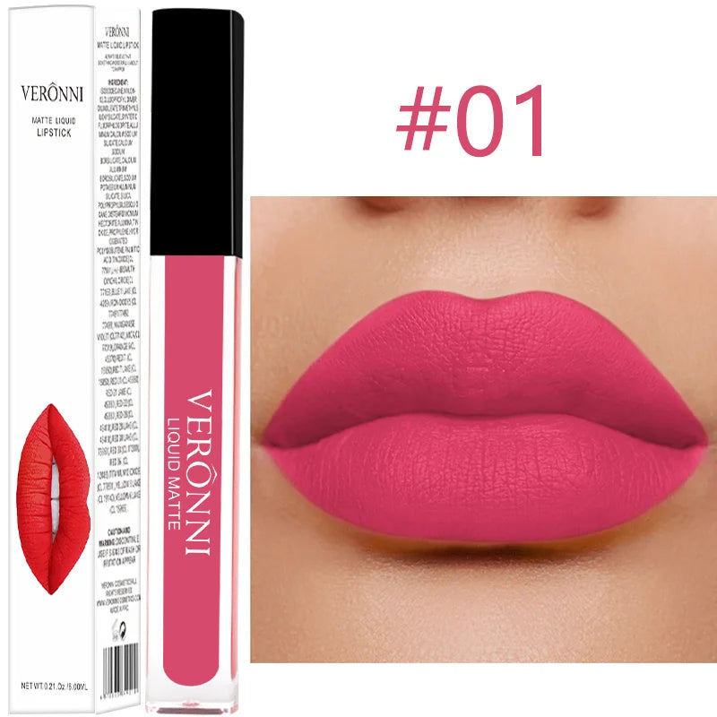 Waterproof Matte Liquid Lipstick Long-Lasting Lip Gloss
