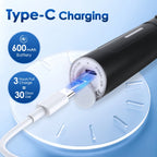 3D Rotating Electric Toothbrush for Deep Cleaning