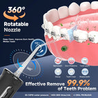 Electric Toothbrush and Water Flosser Combo
