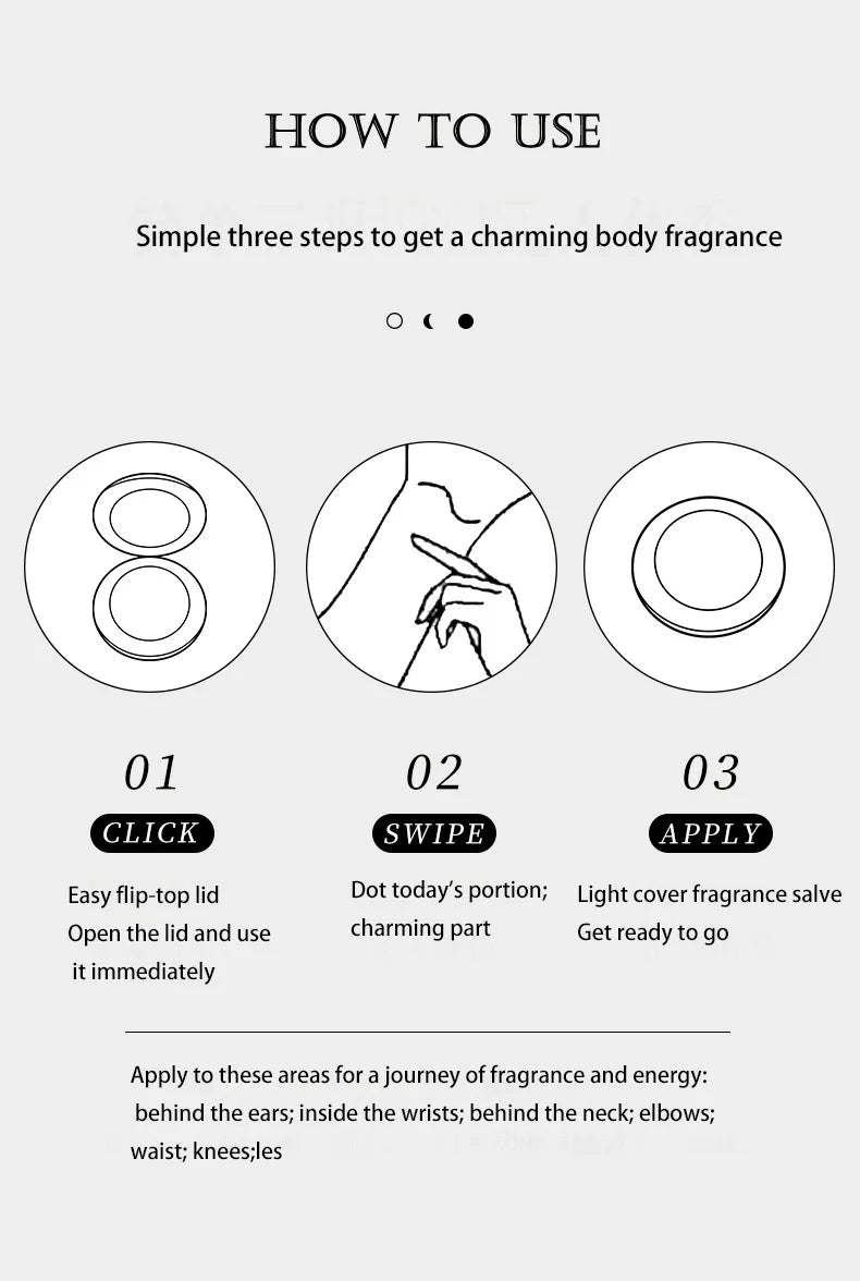 Portable Solid Cologne for Men