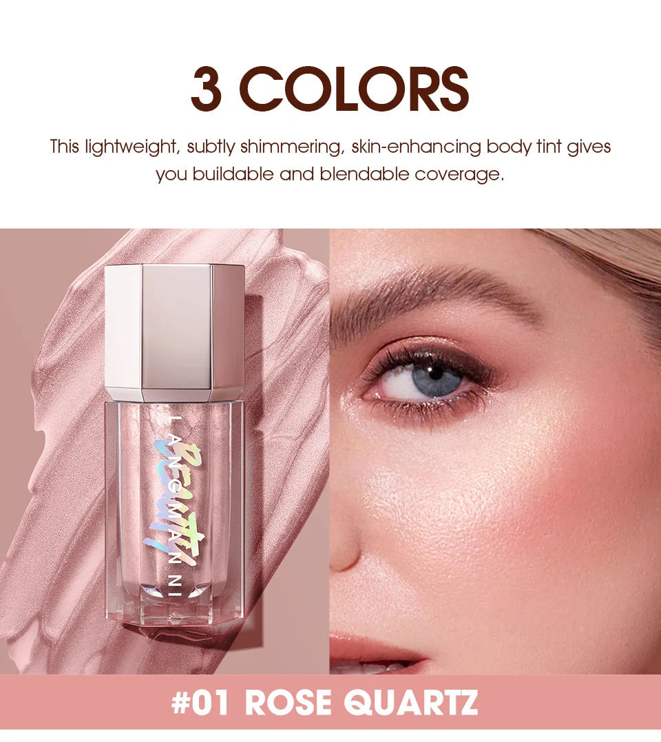 Liquid Glitter Highlighter for Radiant Face and Body Glow - 11
