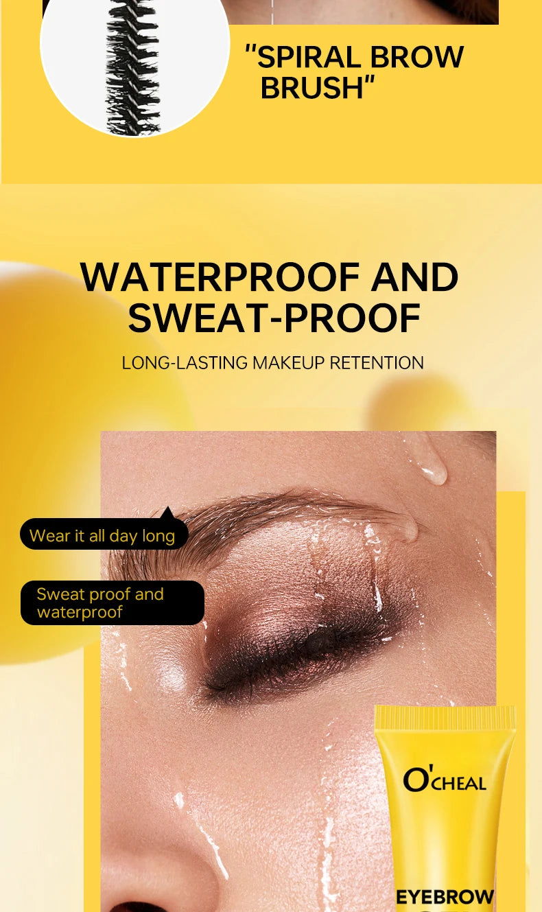 Waterproof Long-Lasting Eyebrow Sculpting Gel