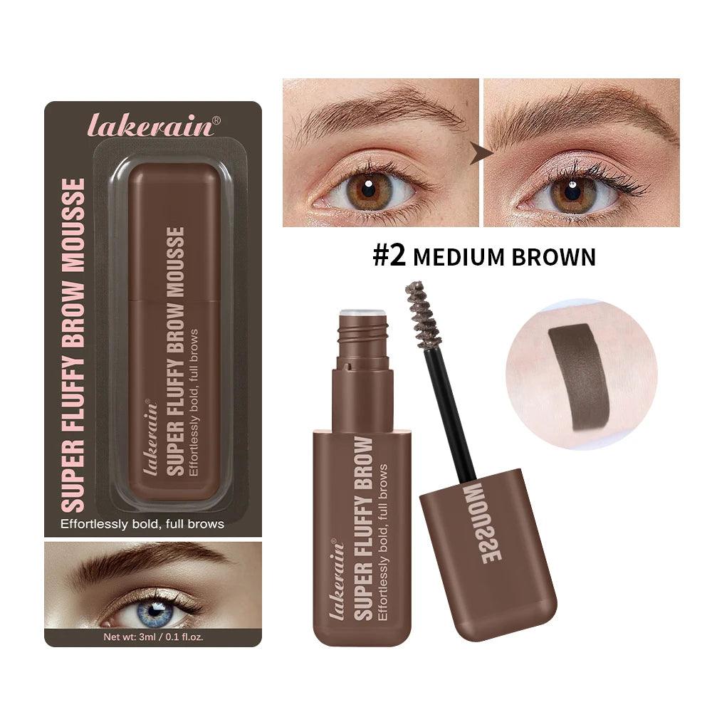 Volumizing Waterproof Eyebrow Mousse for Fluffy Brows - 19