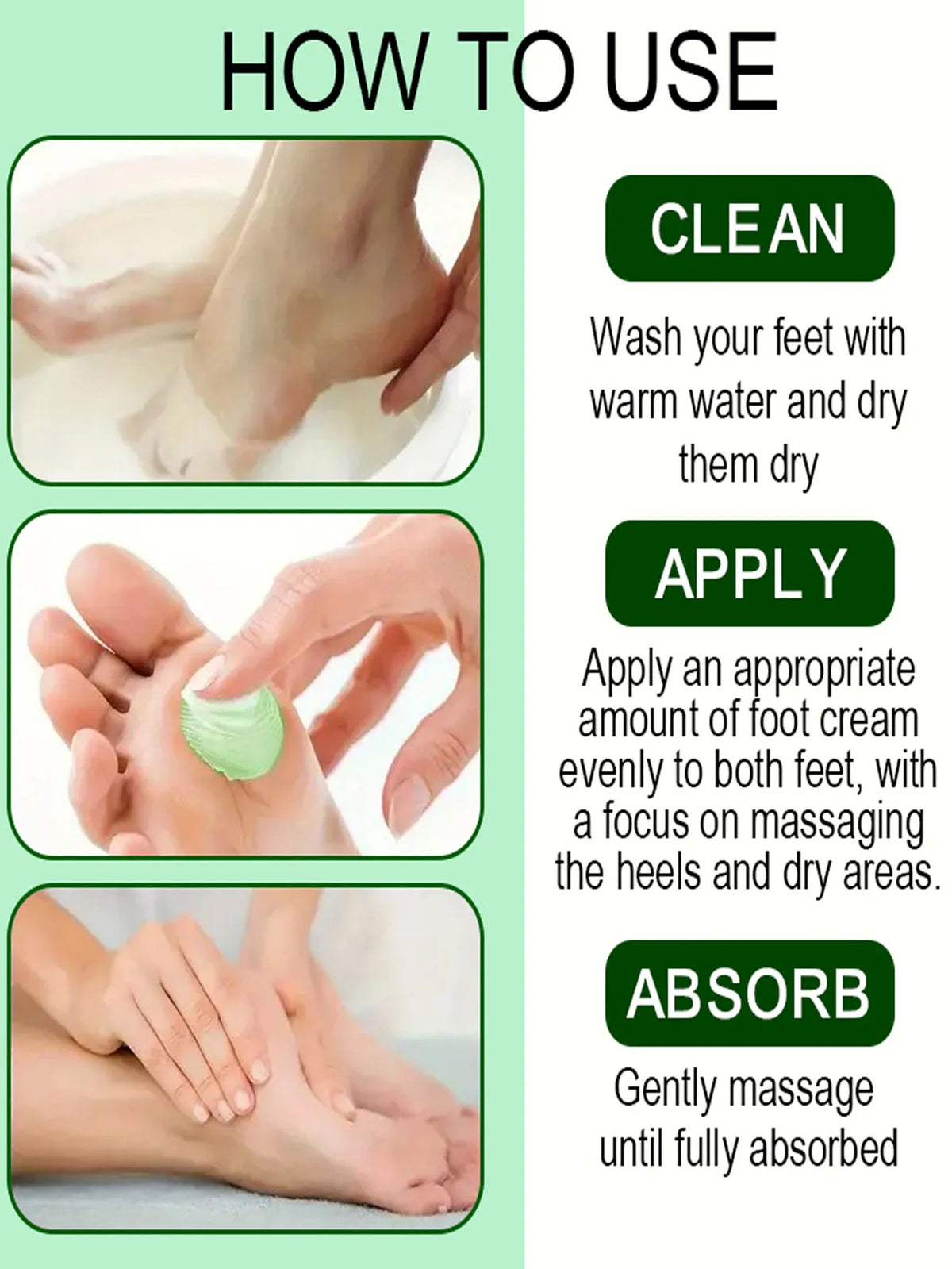 Tea Tree Oil Moisturizing Repair Cream for Hands and Feet