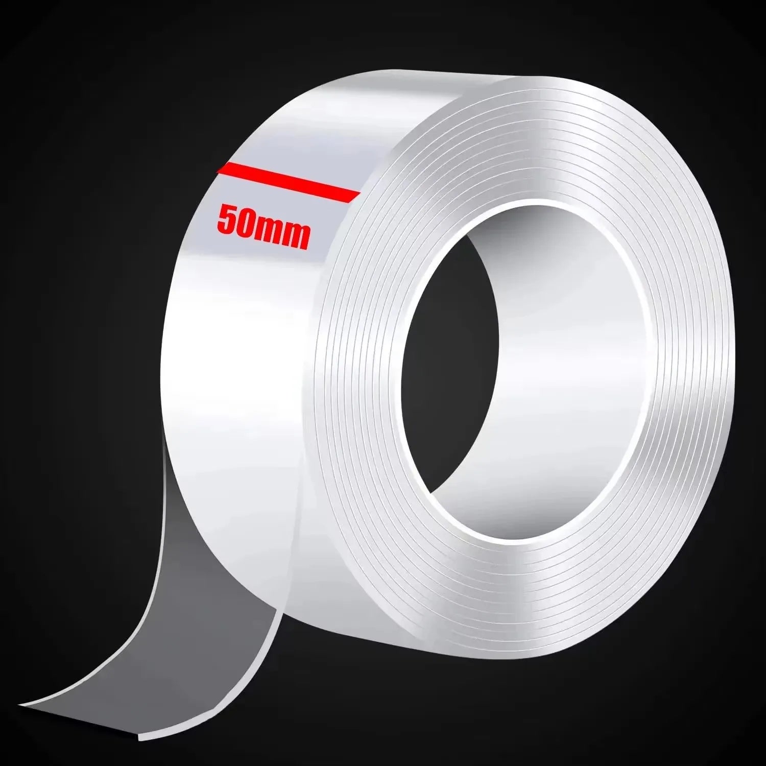 Heavy-Duty Transparent Double-Sided Mounting Tape - 8