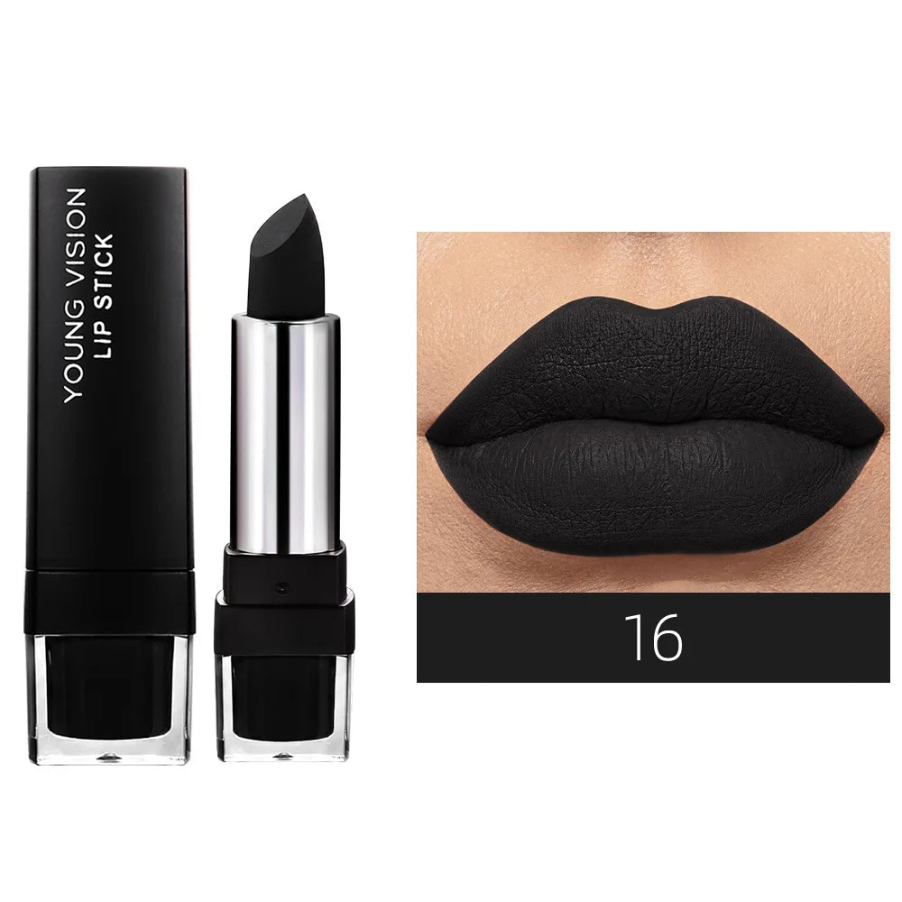 Matte Gothic Lipstick for Halloween Cosplay Makeup - 20