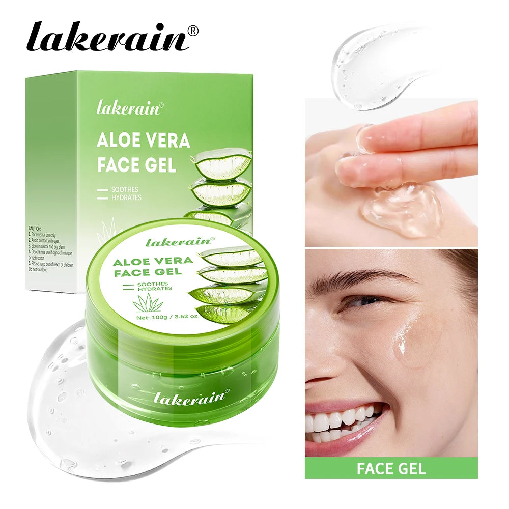 Soothing Aloe Vera Moisturizing Gel for Face and Skin - 1