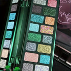 16-Color Shimmer and Matte Eyeshadow Palette