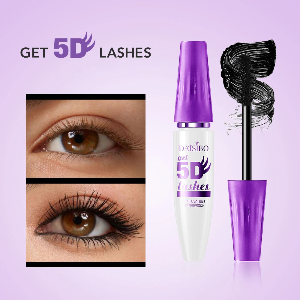 Waterproof Volumizing Mascara for Long Curly Lashes