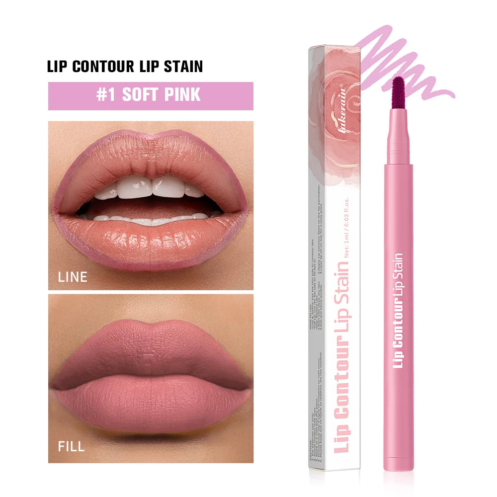 Dual-Sided Long-Lasting Lip Contour Stain and Liner