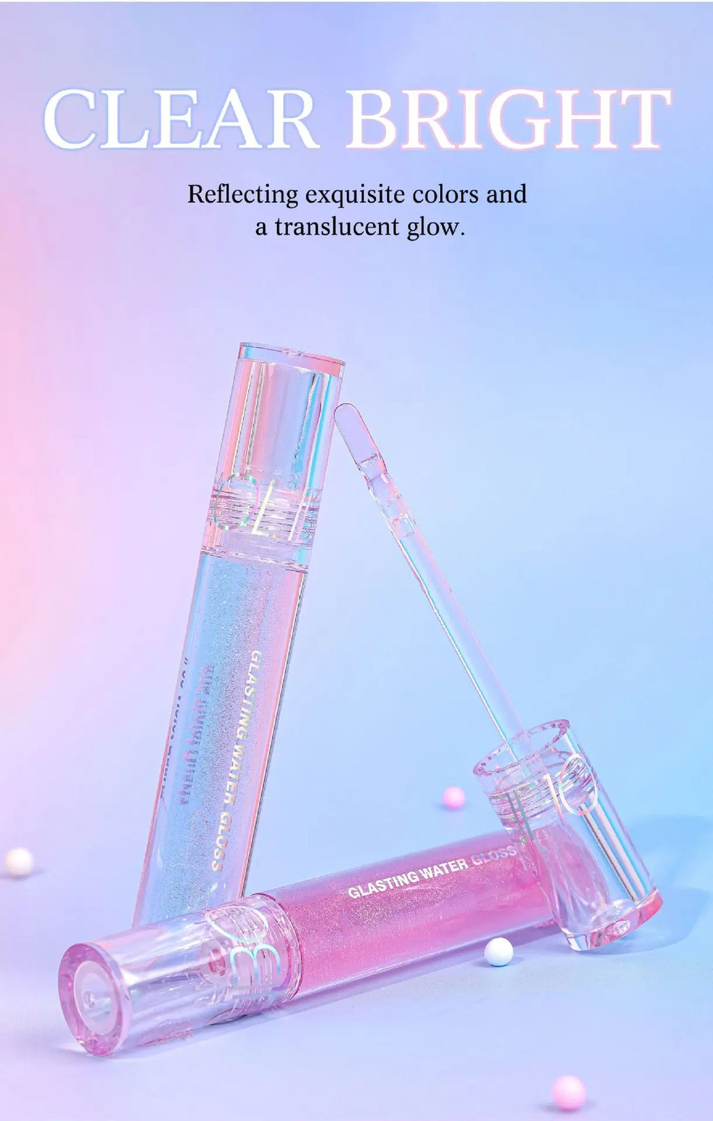 High-Shine Moisturizing Glitter Lip Gloss