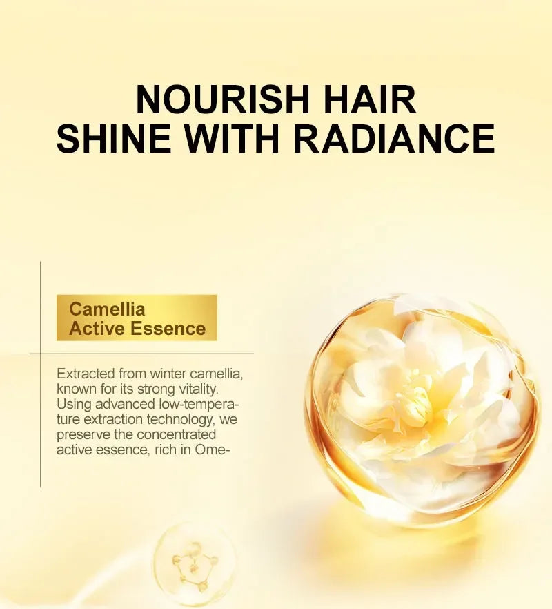 Smoothing Moroccan Hair Oil for Frizz Control and Shine - 17