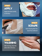 Refreshing Men's Shaving Soap for a Smooth Close Shave