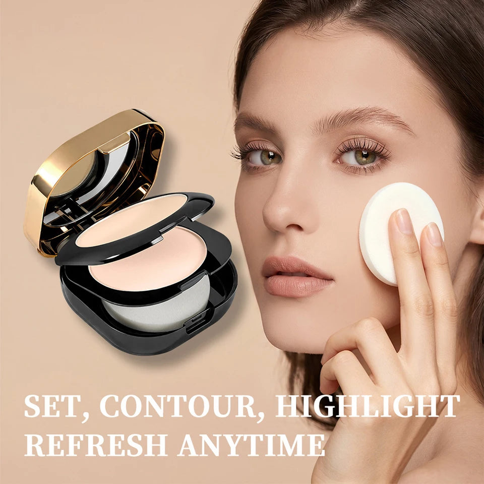 Double Layer Matte Setting Powder for All Day Oil Control