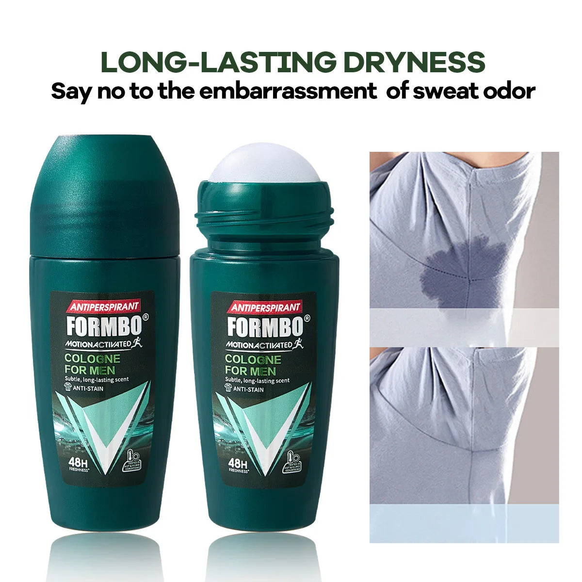 Long-Lasting Anti-Sweat Body Lotion for Men - 5