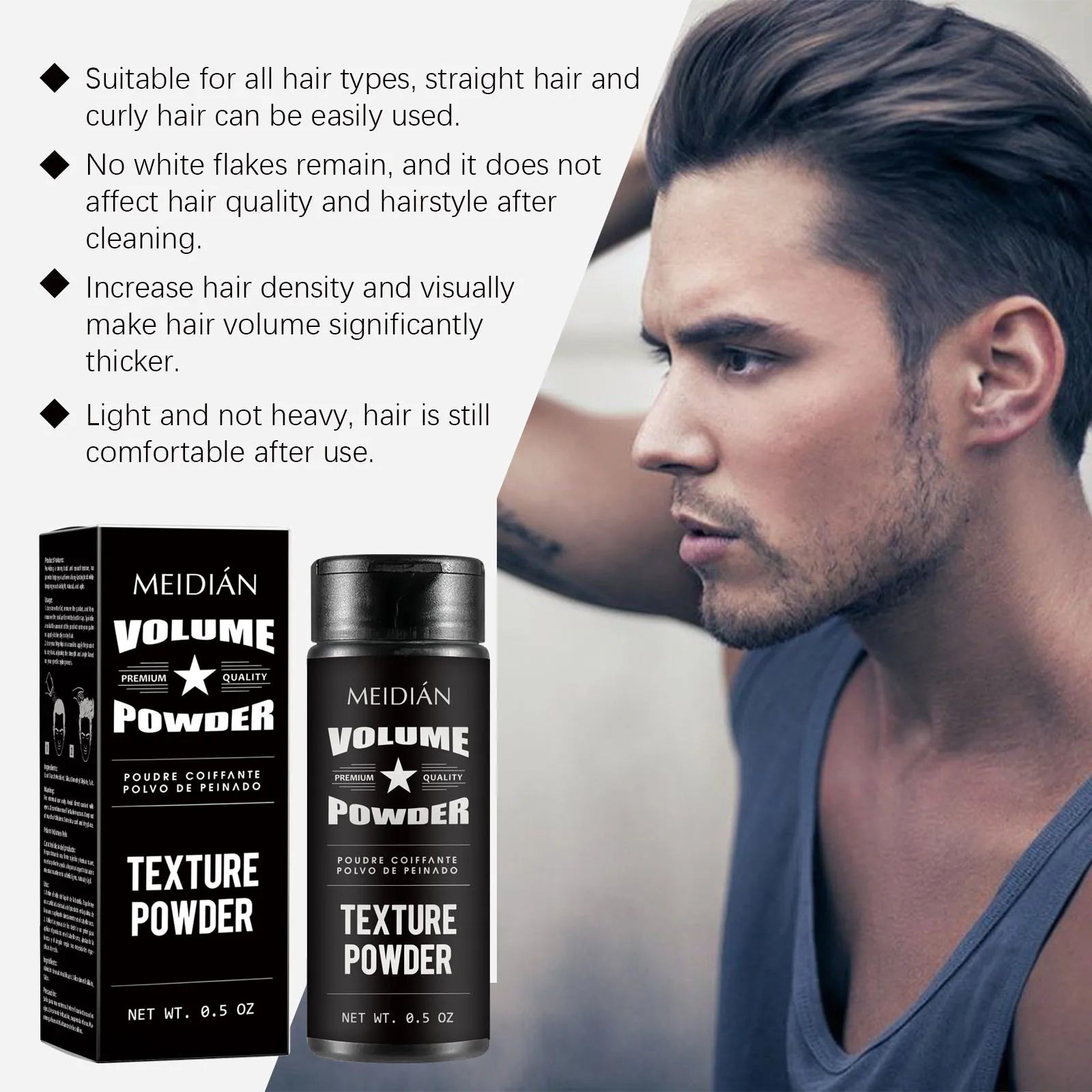 Volumizing Hair Styling Powder for Instant Texture - 12