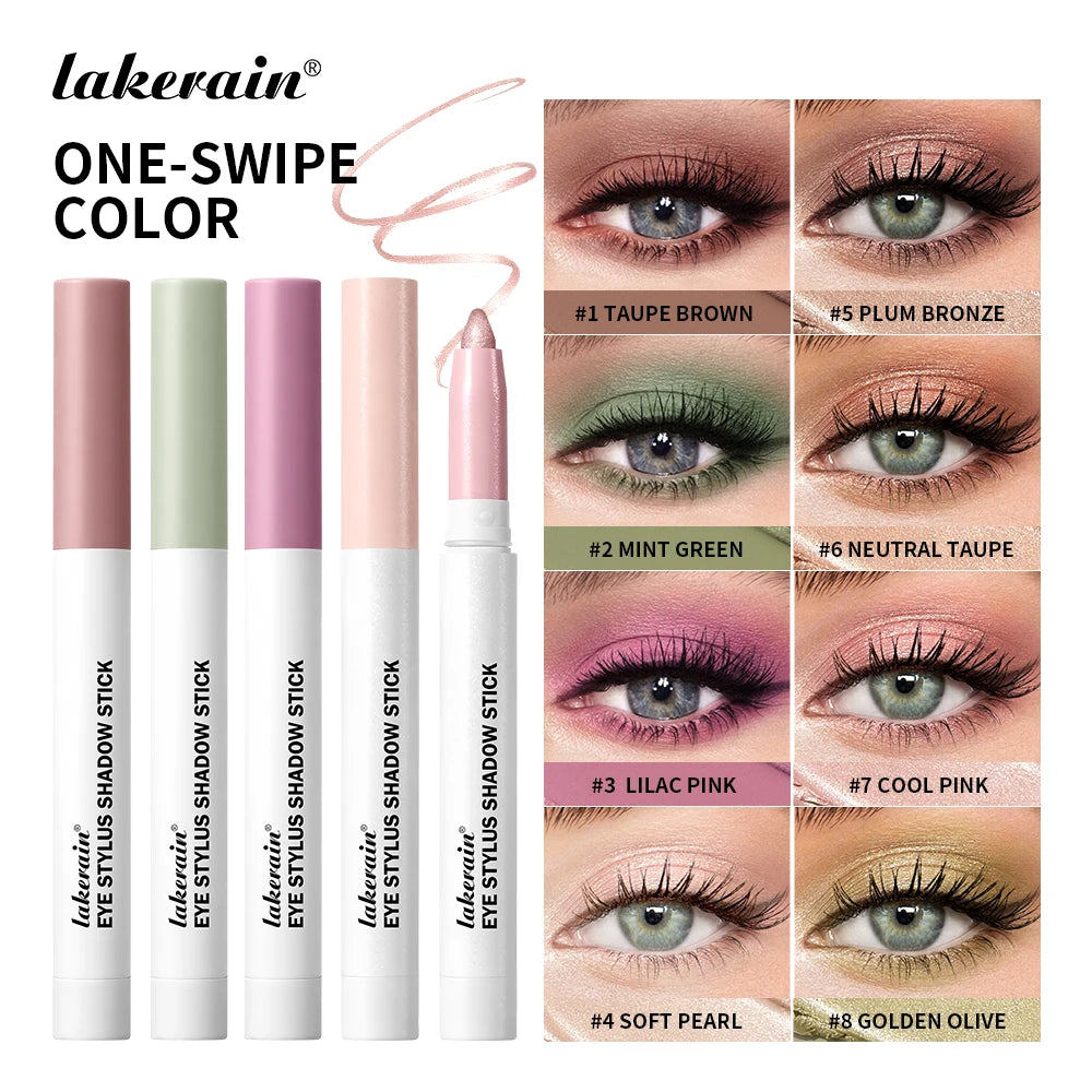 Waterproof Cream Eyeshadow Stick for Long-Lasting Eye Makeup