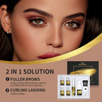 Professional Lash Lift and Brow Tint Kit for Salon Results