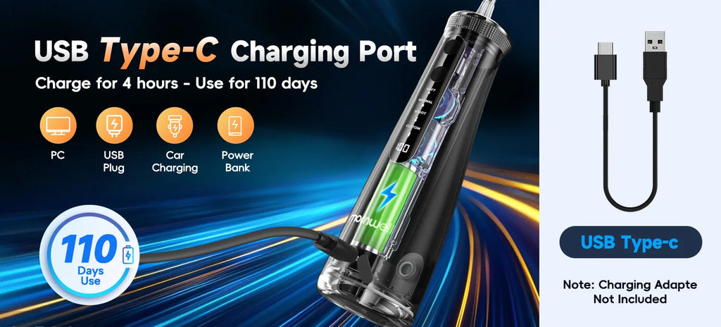 Portable Cordless Water Flosser for Deep Teeth Cleaning