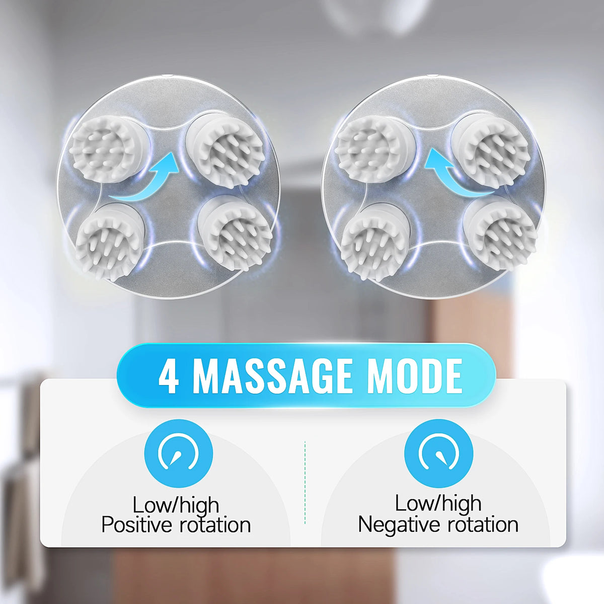 Electric Scalp and Full-Body Deep Tissue Massage Tool