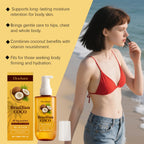 Coconut Body Firming Oil for Skin Hydration and Elasticity