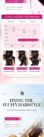 Anti-Frizz Hair Styling Wax Stick for Sleek Hairstyles