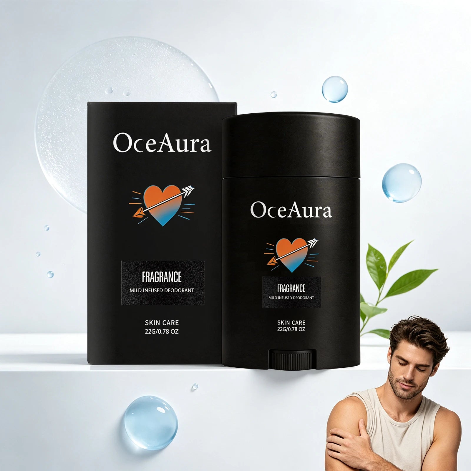 Long-Lasting Men's Natural Deodorant Stick - 5