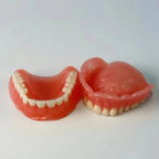 Comfortable Realistic Silicone Smile Dentures for Adults
