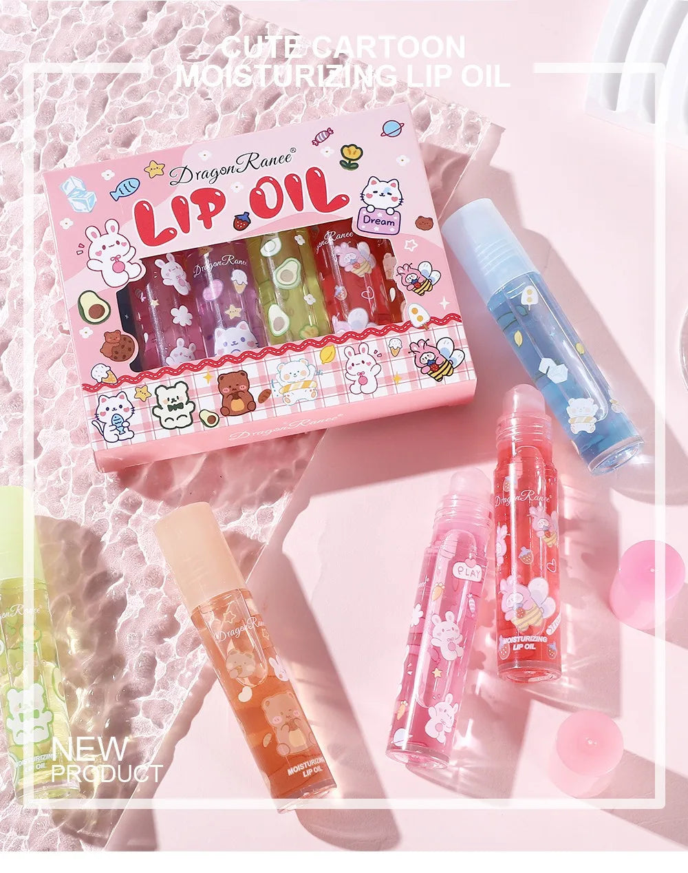 Fruit Roll-On Hydrating Lip Gloss Set