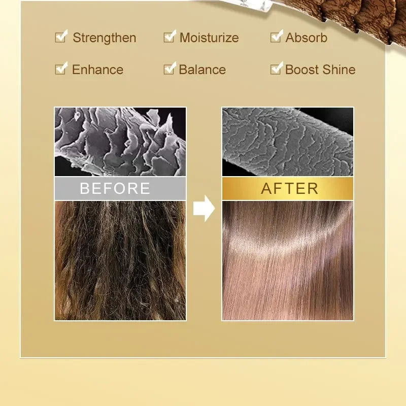 Smoothing Moroccan Hair Oil for Frizz Control and Shine