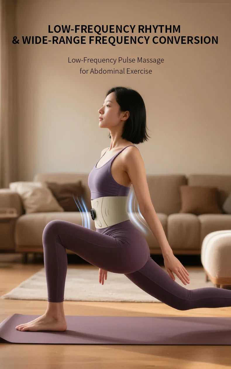 Abdominal Muscle Toning and Waist Massager Belt