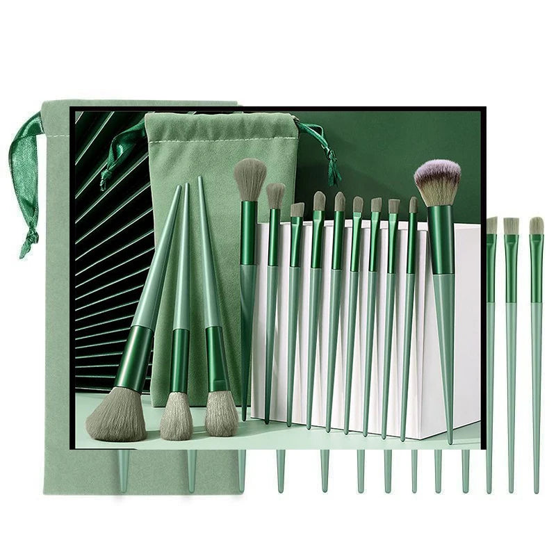 13-Piece Professional Soft Makeup Brush Set