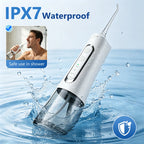 Cordless Portable Water Dental Flosser for Teeth and Braces