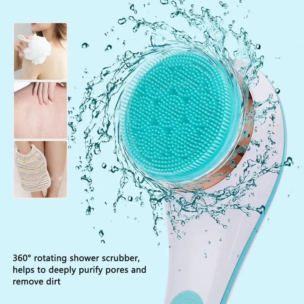Electric Long-Handle Spin Bath Brush