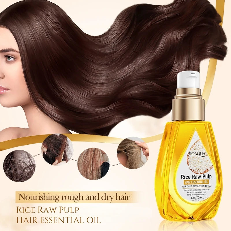 Rice Extract Nourishing Skincare and Hair Care Collection