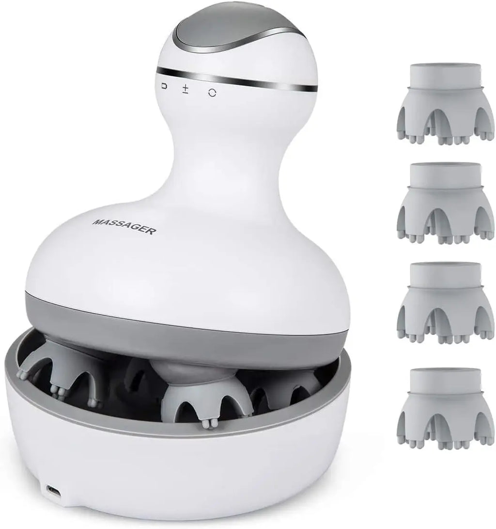 Electric Cordless Scalp and Body Massage Tool