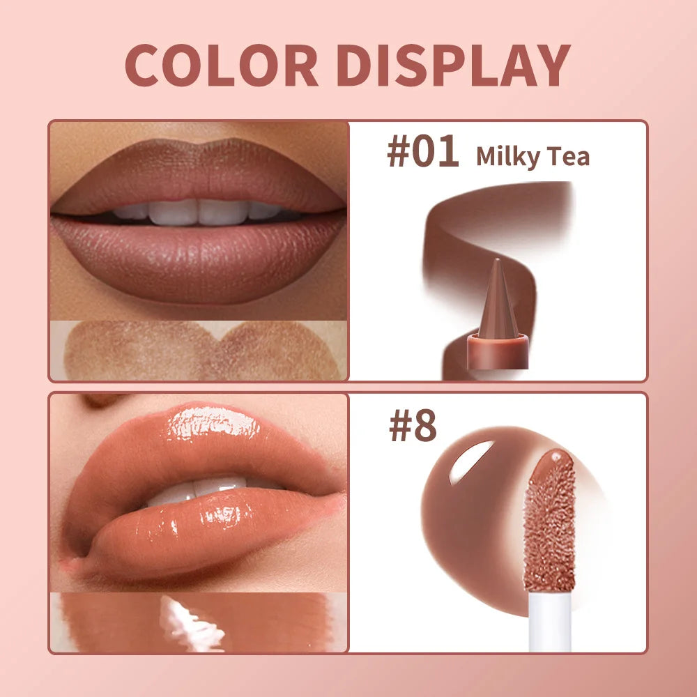 Waterproof Lip Liner and Hydrating Gloss Duo Set