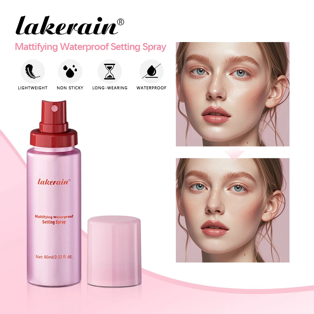 Long-Lasting Matte Makeup Setting Spray - 1
