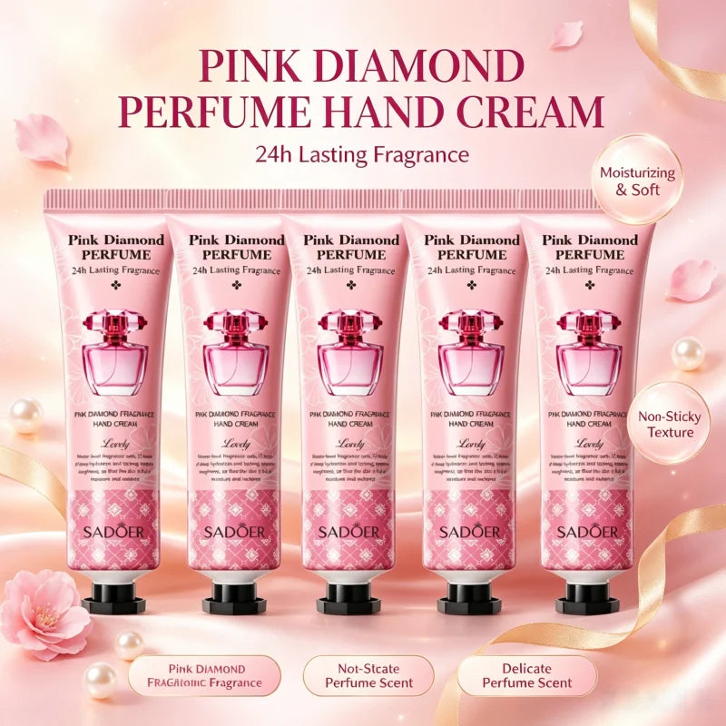 Pink Diamond Perfume Moisturizing Hand Cream